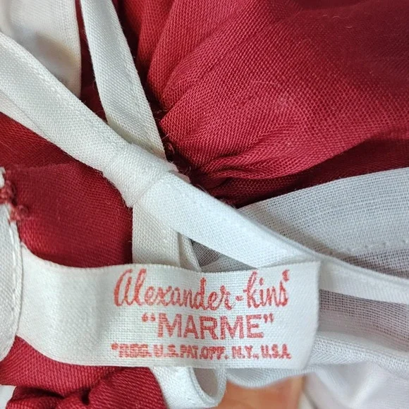 Vintage Madame Alexander-kins Marme Doll Lace Apron USA 8in‎ Collectible Figure - Picture 9 of 12